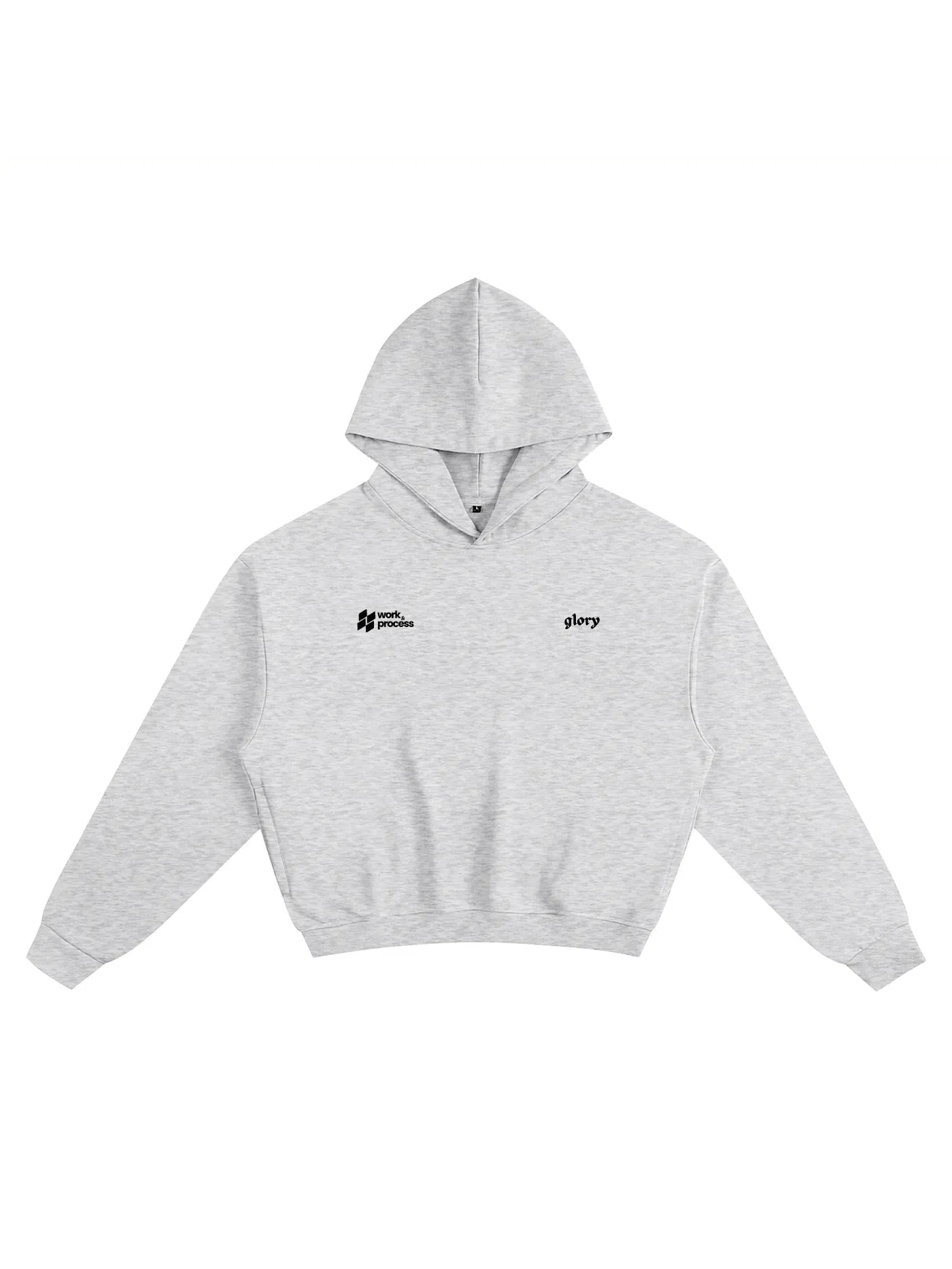 HOODIE "ILMO"-Glory-Flower Gray-S-Glory