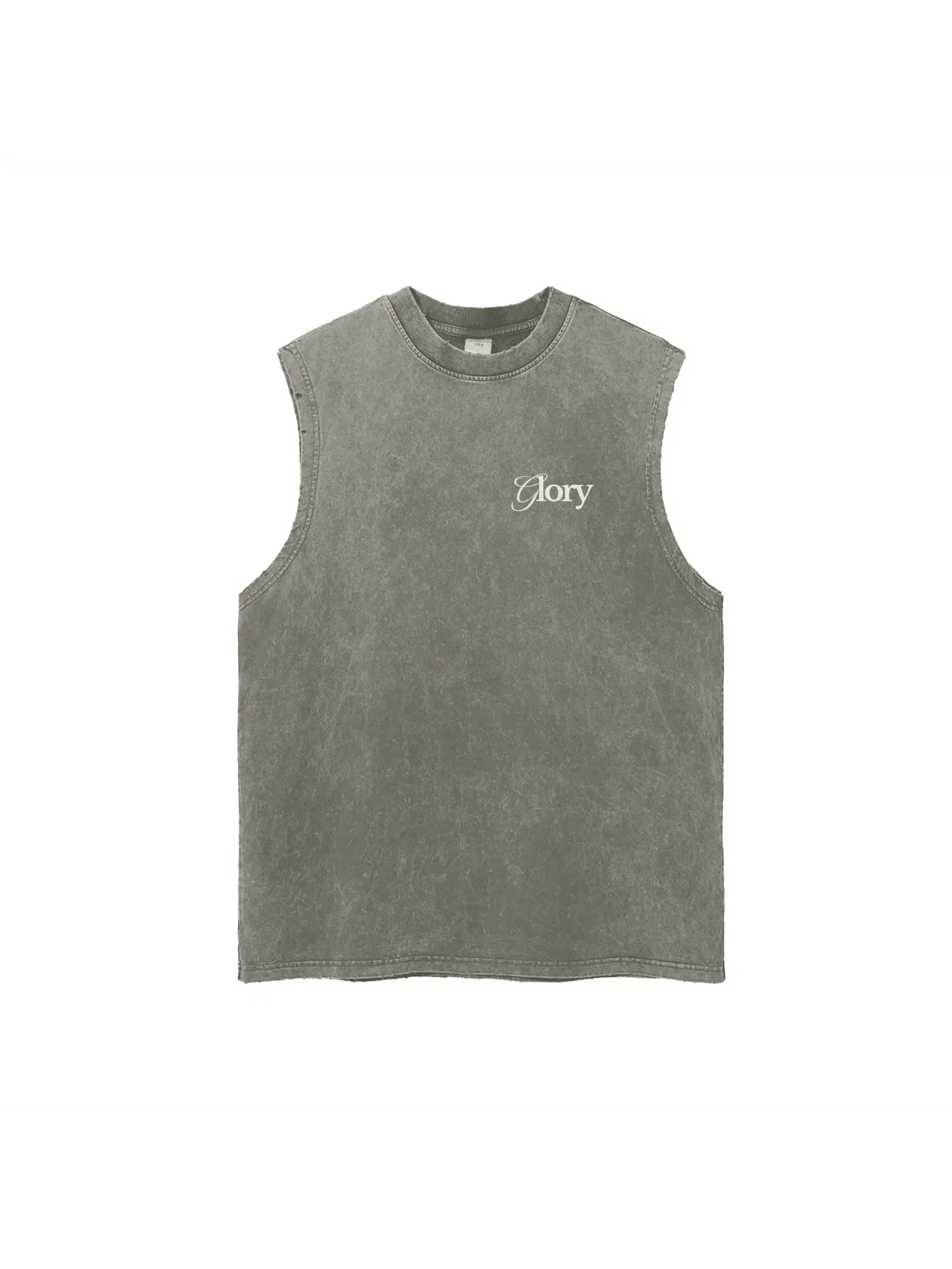 TANK TOP "KANMA"-Glory-Gray Green-M-Glory