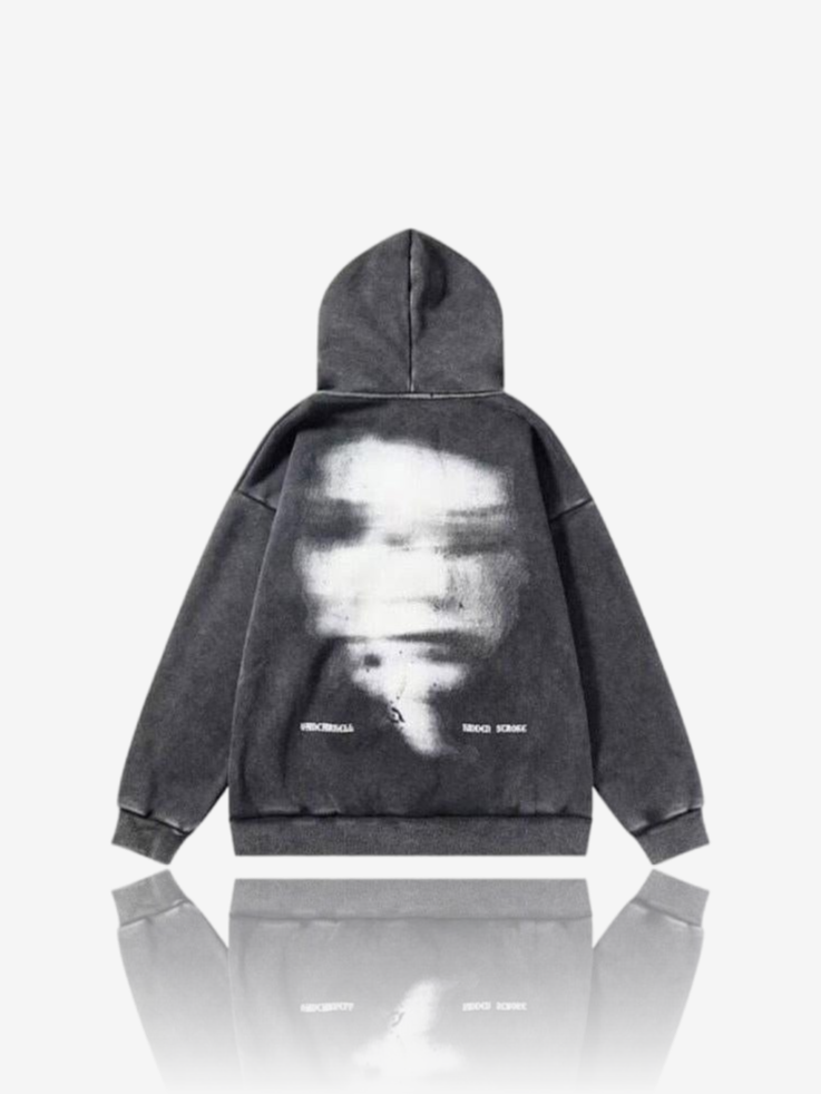 SWEAT ZIP "SPECTRALFACES"