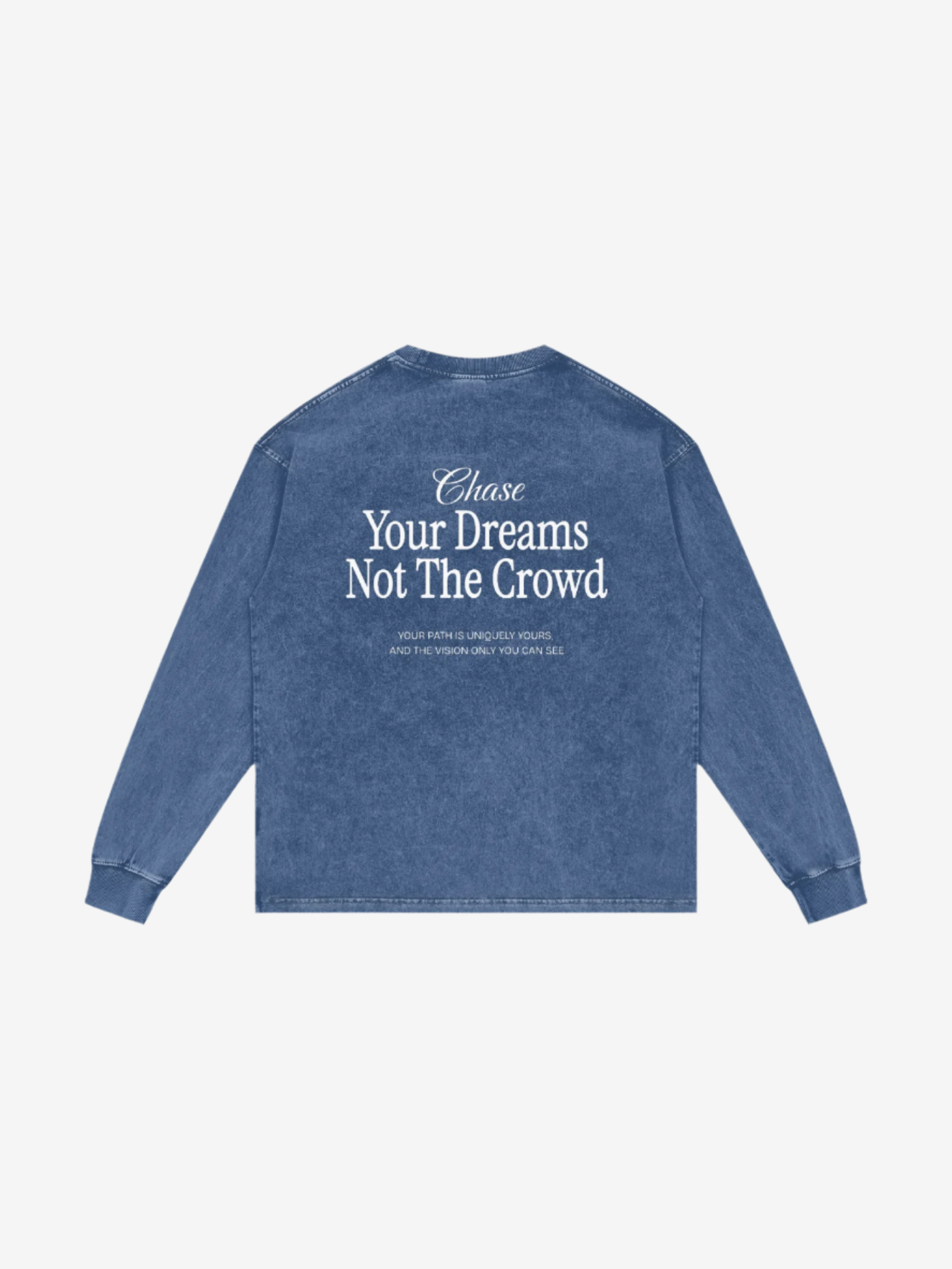 LONG SLEEVE "INDIGO"