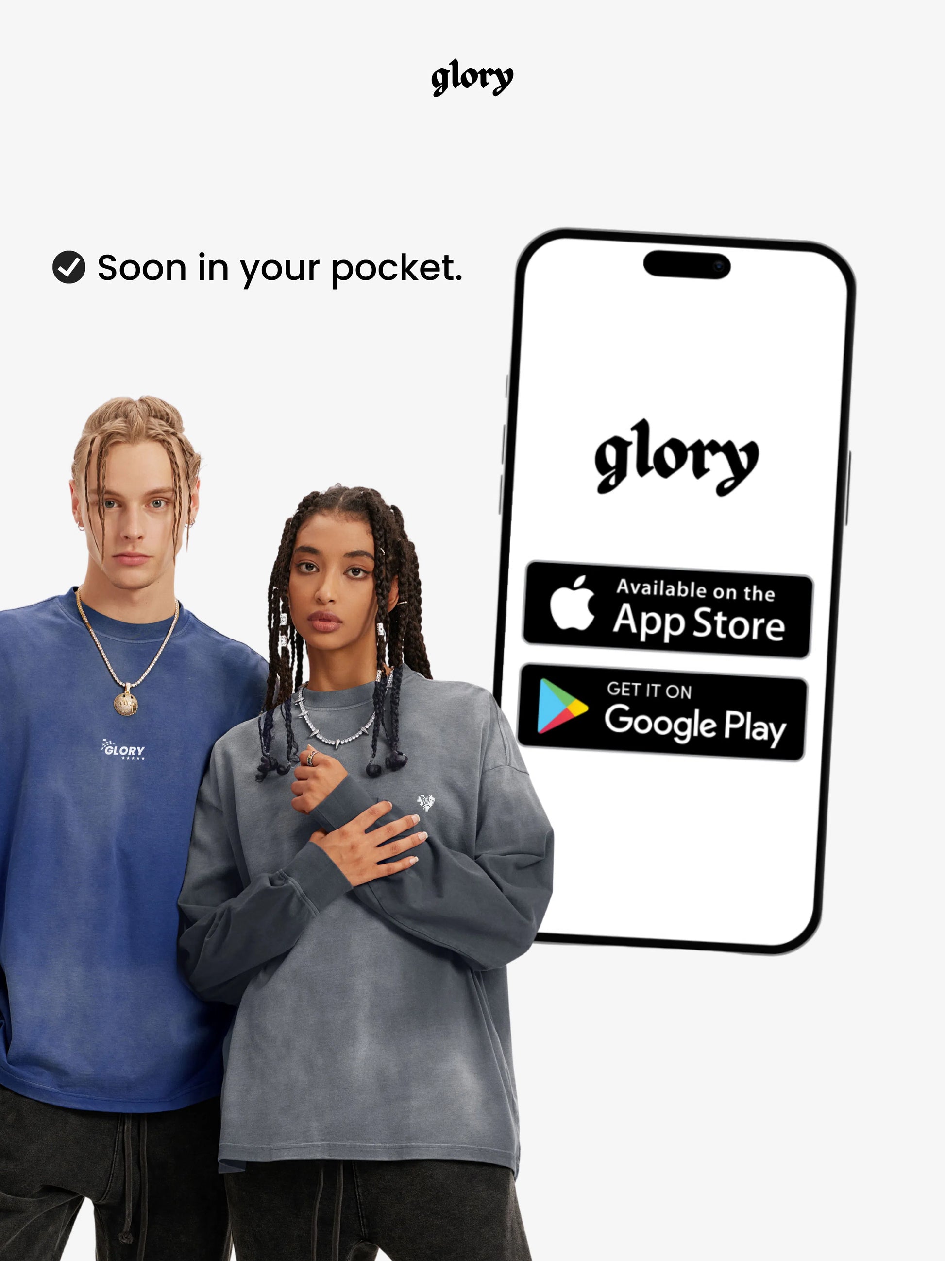 HOODIE "DESIGN"-Glory-Glory