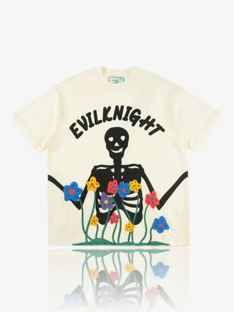 T-SHIRT "EVILKNIGHT"-Glory-Beige-M-Glory