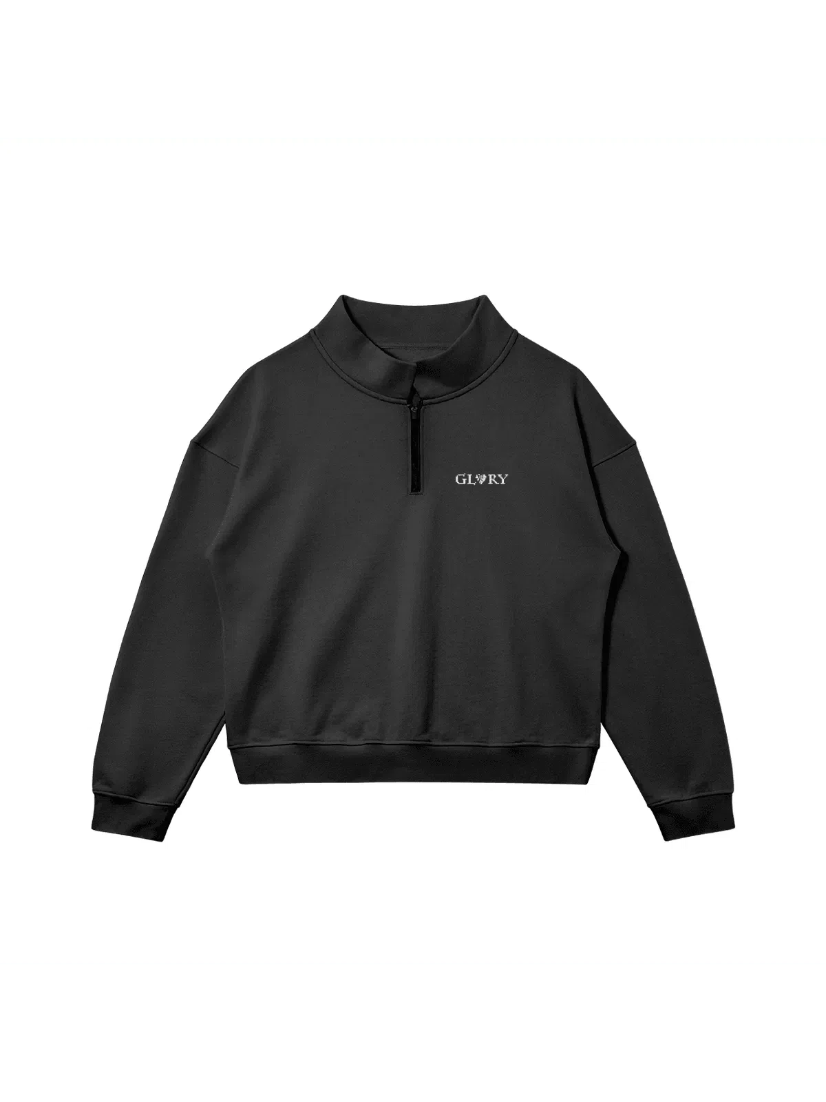 HALF ZIP "GANJI"-Glory-Black-M-Glory