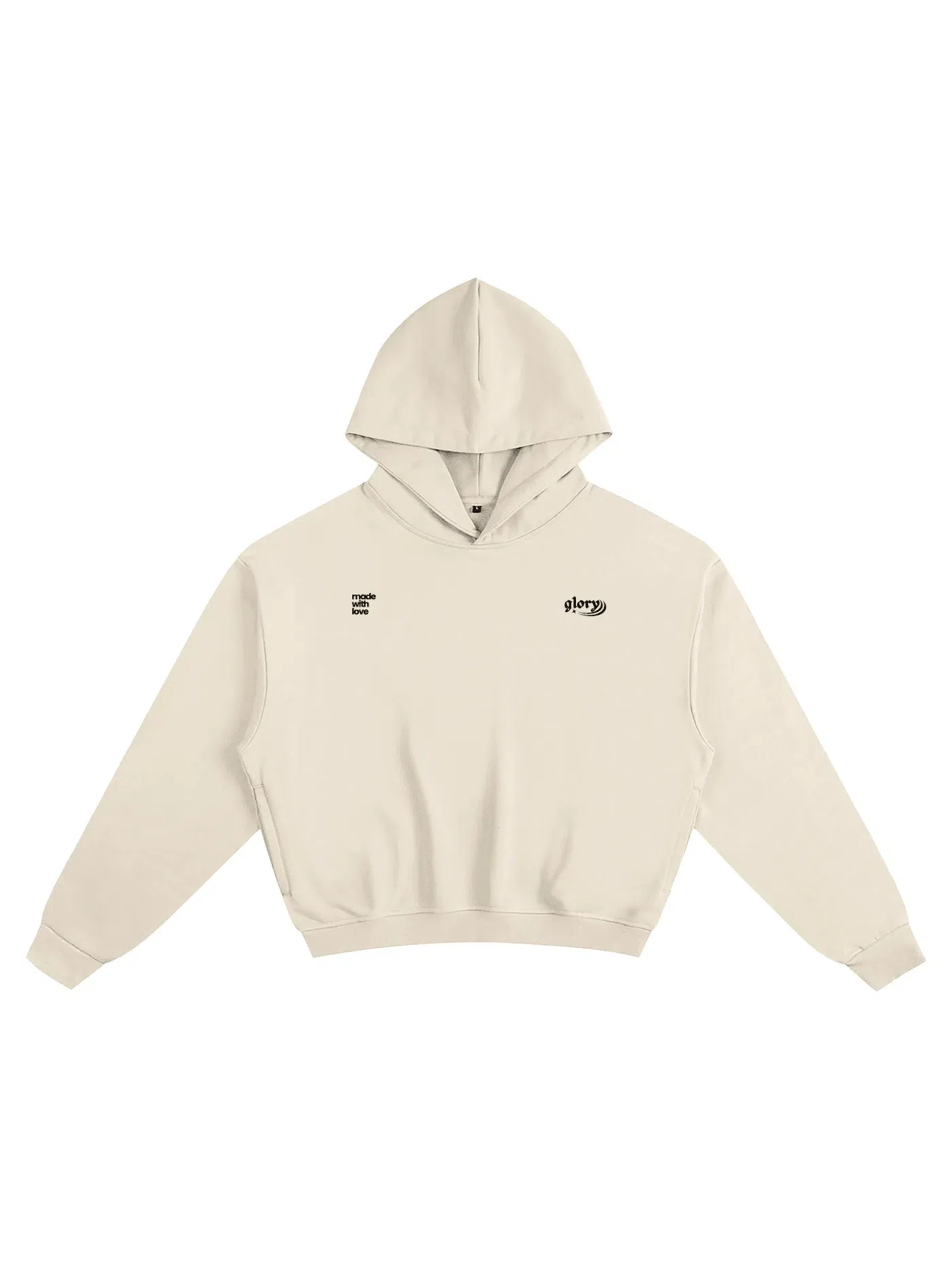 HOODIE "DORIA"-Glory-Apricot-S-Glory