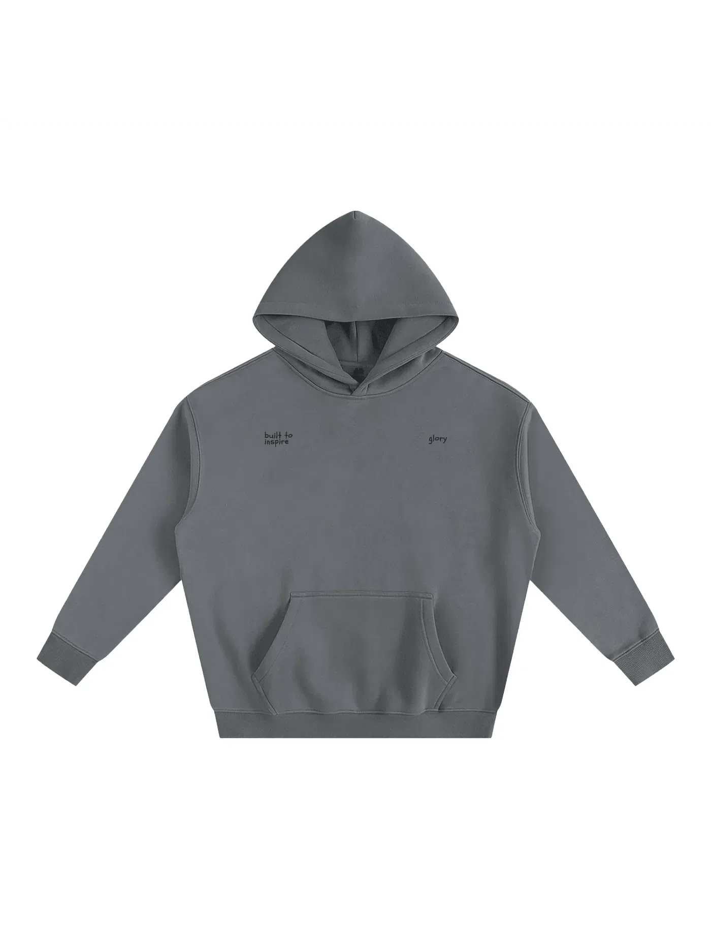 HOODIE "AGER"-Glory-Gray-S-Glory