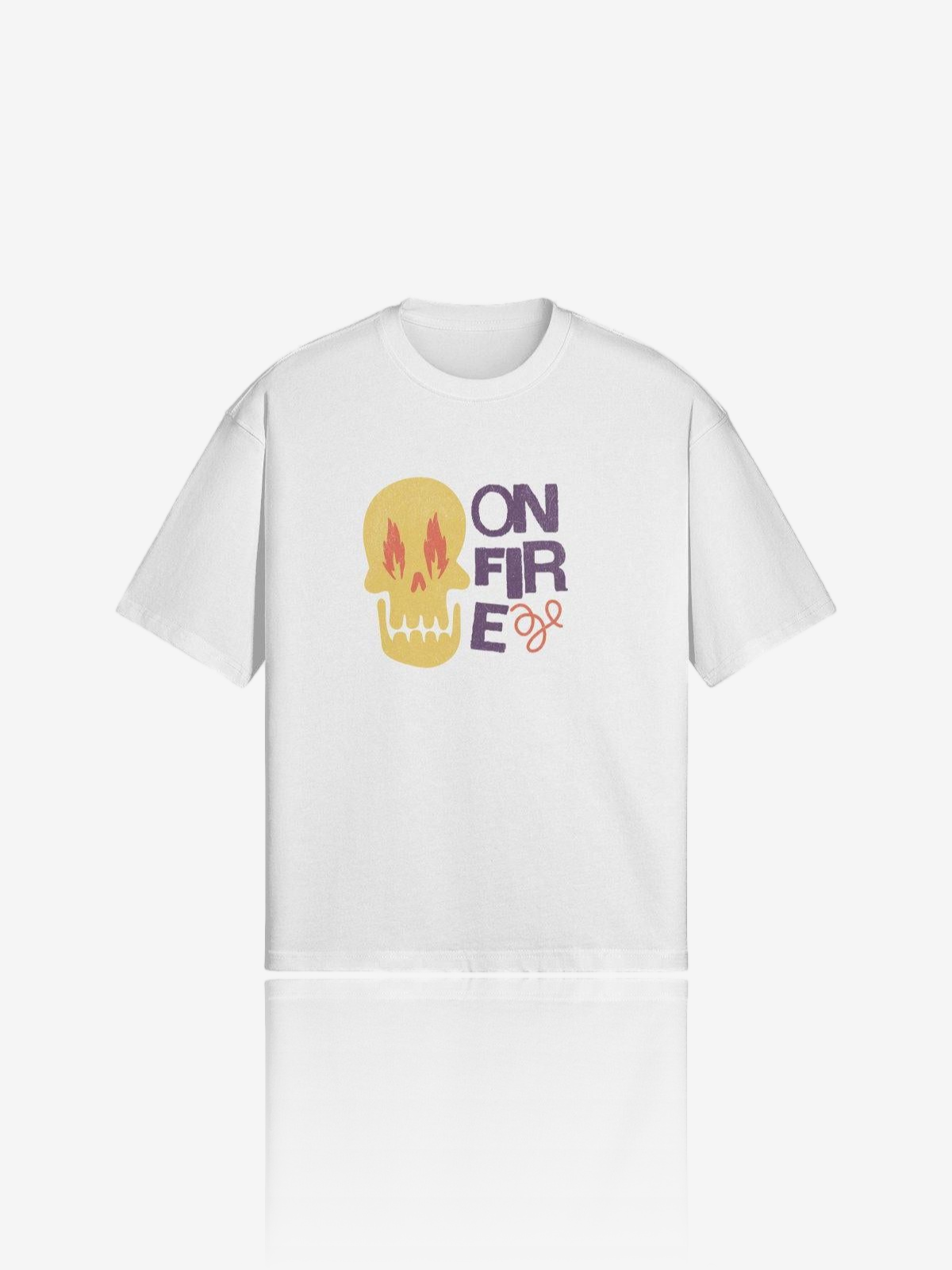 T-SHIRT "ON FIRE"