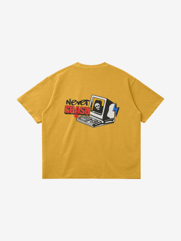 T-SHIRT "NEVER CRASH"