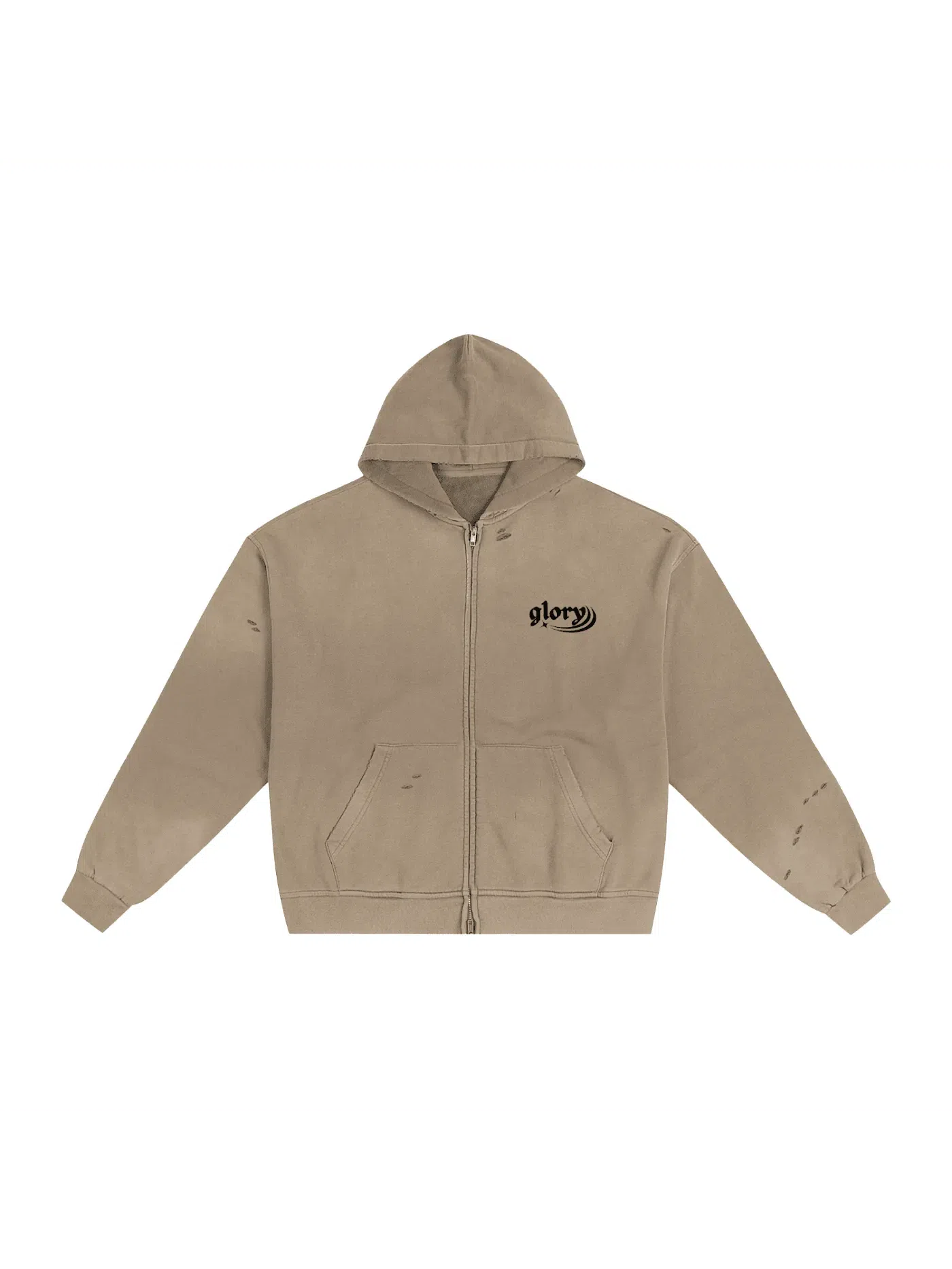 SWEAT ZIP "SODARIN"-Glory-Sand Apricot-S-Glory