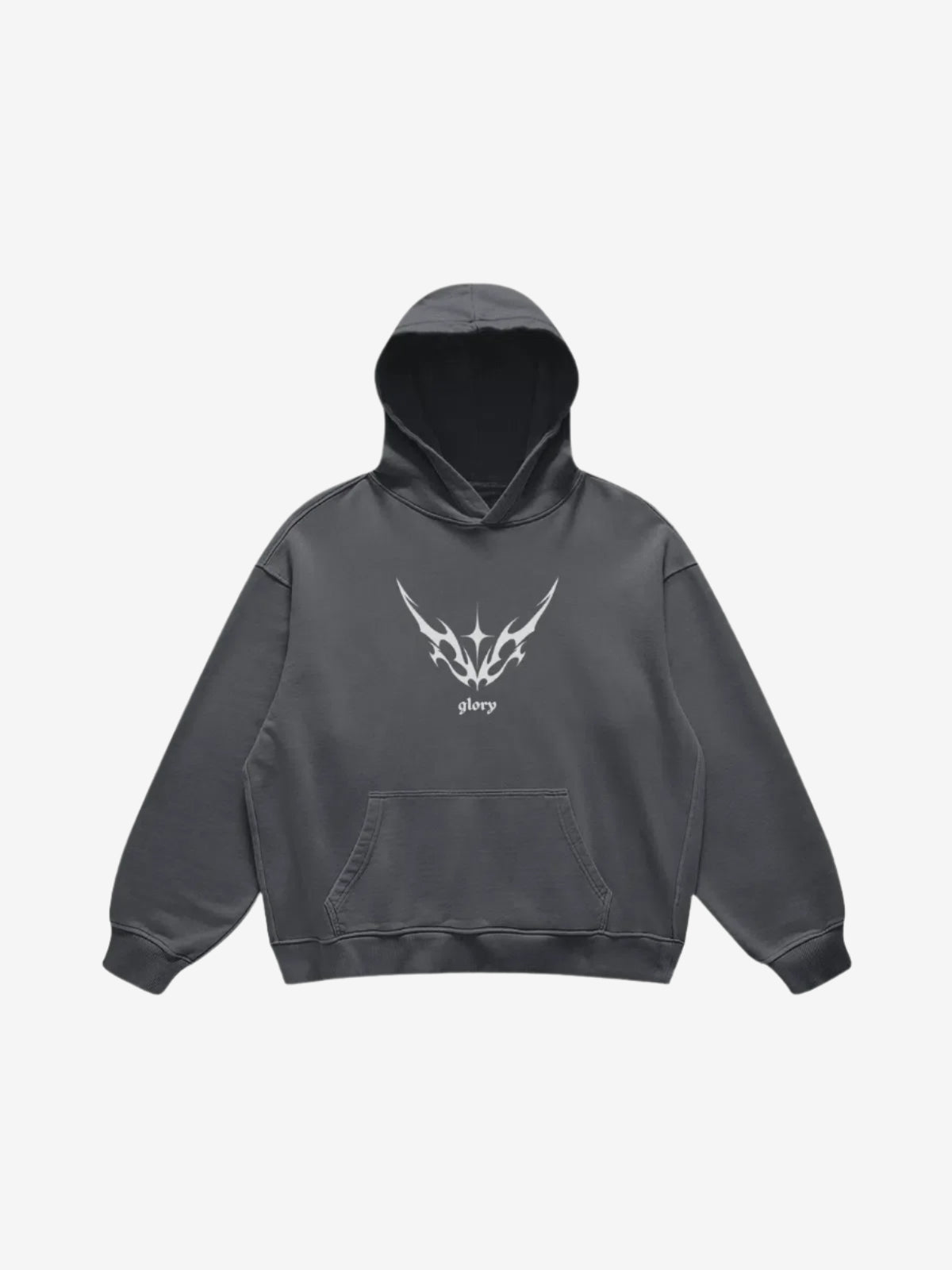 HOODIE "SENSIA"-Glory-Carbon Gray-S-Glory