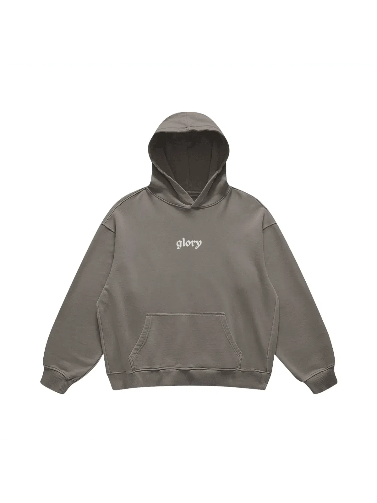 HOODIE "CENTURA"-Glory-Friar Gray-S-Glory