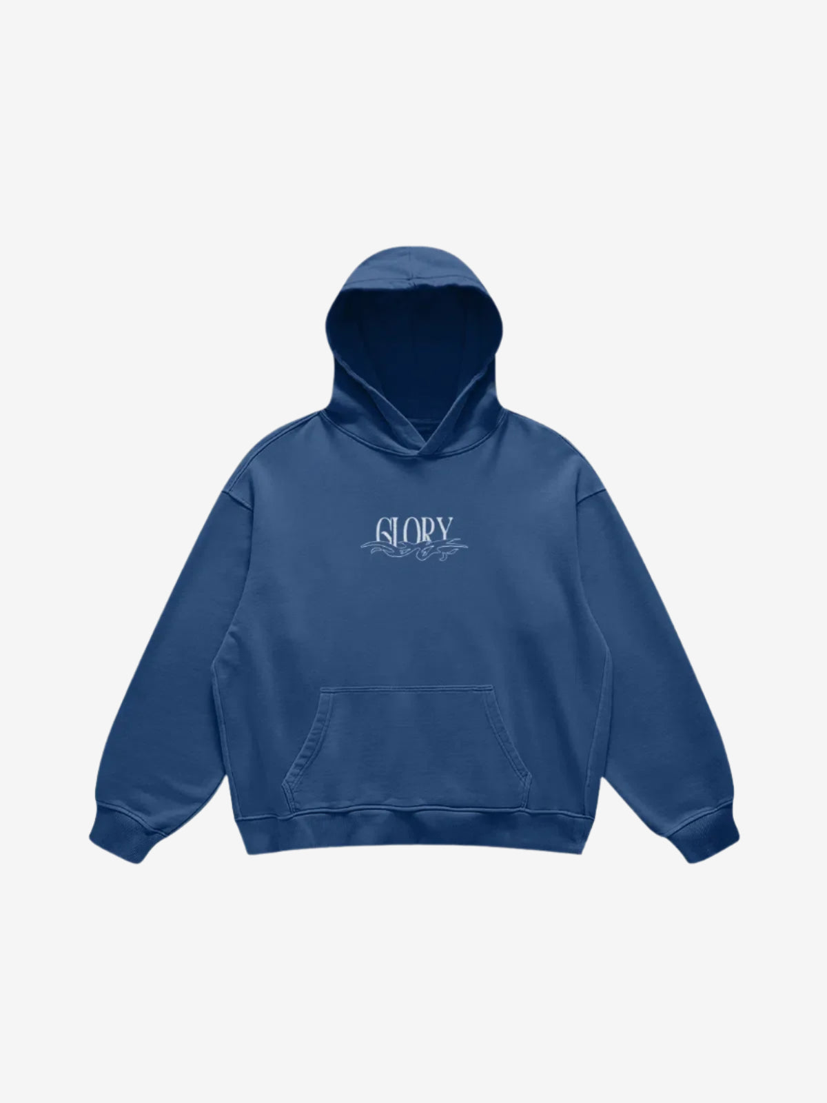 HOODIE "WAVES"-Glory-Kashmir Blue-S-Glory